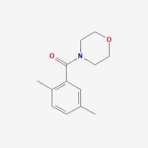molecular formula C13H17NO2 B5752164 4-(2,5-dimethylbenzoyl)morpholine 