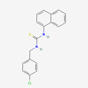 N-(4-chlorobenzyl)-N'-1-naphthylthiourea