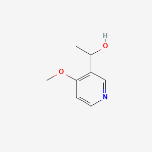 B575237 1-(4-Methoxypyridin-3-yl)ethanol CAS No. 181820-63-3