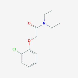 molecular formula C12H16ClNO2 B5752586 2-(2-chlorophenoxy)-N,N-diethylacetamide 