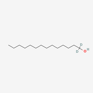 molecular formula C14H30O B575270 1,1-Dideuteriotetradecan-1-ol CAS No. 169398-02-1