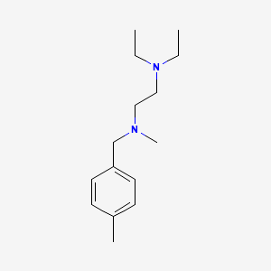 molecular formula C15H26N2 B5752818 N,N-diethyl-N'-methyl-N'-(4-methylbenzyl)-1,2-ethanediamine 