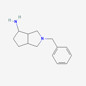 2-Benzyloctahydrocyclopenta[c]pyrrol-4-amine