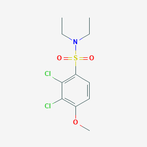 2,3-dichloro-N,N-diethyl-4-methoxybenzenesulfonamide
