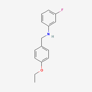 (4-ethoxybenzyl)(3-fluorophenyl)amine