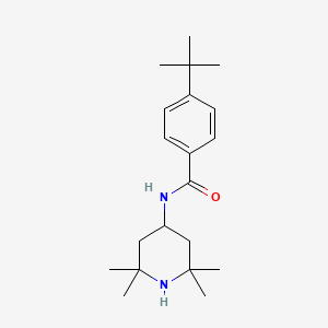 4-tert-butyl-N-(2,2,6,6-tetramethyl-4-piperidinyl)benzamide