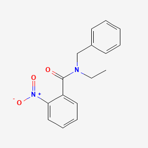 N-benzyl-N-ethyl-2-nitrobenzamide
