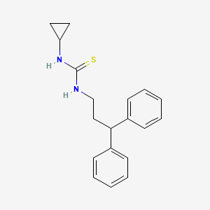 N-cyclopropyl-N'-(3,3-diphenylpropyl)thiourea