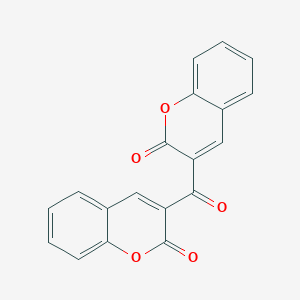 molecular formula C19H10O5 B5753787 3,3'-carbonylbis(2H-chromen-2-one) CAS No. 1846-75-9