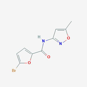 molecular formula C9H7BrN2O3 B5753859 5-bromo-N-(5-methyl-3-isoxazolyl)-2-furamide 
