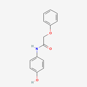 molecular formula C14H13NO3 B5753969 N-(4-hydroxyphenyl)-2-phenoxyacetamide 