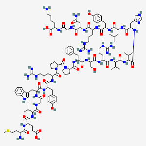 molecular formula C120H179N35O28S B575403 Myelin Oligodendrocyte Glycoprotein (35-55) (human) CAS No. 163158-19-8