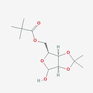 2,3-O-Isopropylidene-5-O-pivaloyl-D-ribofuranose
