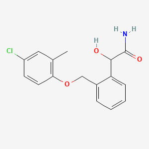 2-[2-[(4-Chloro-2-methylphenoxy)methyl]phenyl]-2-hydroxyacetamide