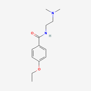 molecular formula C13H20N2O2 B5754103 N-[2-(dimethylamino)ethyl]-4-ethoxybenzamide 
