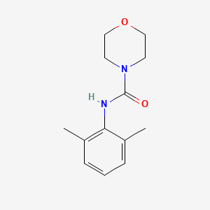 molecular formula C13H18N2O2 B5754121 N-(2,6-dimethylphenyl)-4-morpholinecarboxamide 