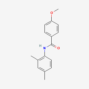 molecular formula C16H17NO2 B5754244 N-(2,4-dimethylphenyl)-4-methoxybenzamide 