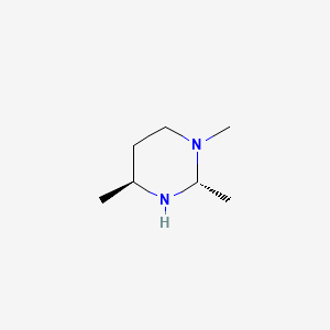 (2R,4S)-1,2,4-Trimethylhexahydropyrimidine