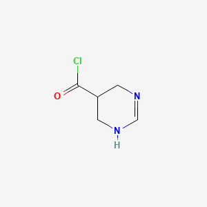 1,4,5,6-Tetrahydropyrimidine-5-carbonyl chloride