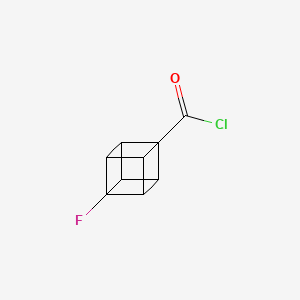 4-Fluorocubane-1-carbonyl chloride