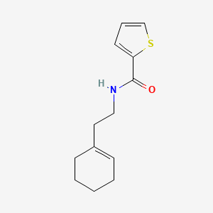 molecular formula C13H17NOS B5754454 N-[2-(1-cyclohexen-1-yl)ethyl]-2-thiophenecarboxamide 