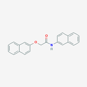 molecular formula C22H17NO2 B5754588 N-2-naphthyl-2-(2-naphthyloxy)acetamide 