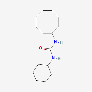 molecular formula C15H28N2O B5754760 N-cyclohexyl-N'-cyclooctylurea CAS No. 1220-01-5