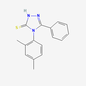 molecular formula C16H15N3S B5754832 4-(2,4-dimethylphenyl)-5-phenyl-4H-1,2,4-triazole-3-thiol 