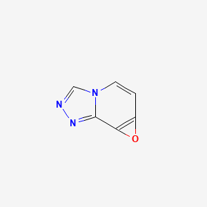 molecular formula C6H3N3O B575488 Oxireno[c][1,2,4]triazolo[4,3-a]pyridine CAS No. 160336-99-2