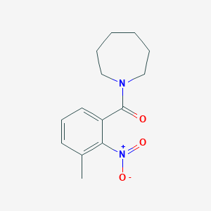 1-(3-methyl-2-nitrobenzoyl)azepane