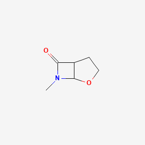 7-Methyl-2-oxa-7-azabicyclo[3.2.0]heptan-6-one