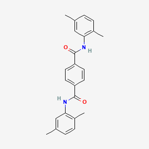 molecular formula C24H24N2O2 B5755492 N,N'-bis(2,5-dimethylphenyl)terephthalamide CAS No. 5348-79-8