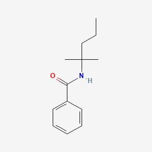 molecular formula C13H19NO B5755718 N-(1,1-dimethylbutyl)benzamide 