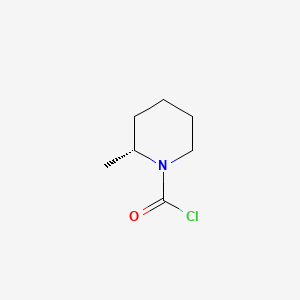 (2R)-2-Methylpiperidine-1-carbonyl chloride