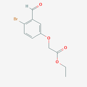ethyl (4-bromo-3-formylphenoxy)acetate