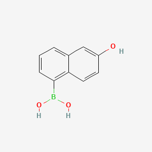 (6-Hydroxynaphthalen-1-yl)boronic acid