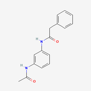 N-[3-(acetylamino)phenyl]-2-phenylacetamide