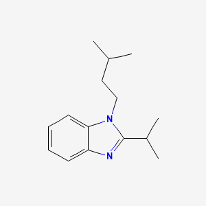 2-isopropyl-1-(3-methylbutyl)-1H-benzimidazole