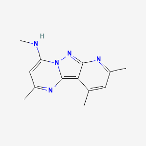 N,2,8,10-tetramethylpyrido[2',3':3,4]pyrazolo[1,5-a]pyrimidin-4-amine