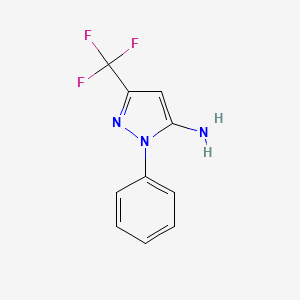 1-Phenyl-3-(trifluoromethyl)-1H-pyrazol-5-amine