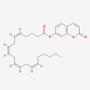 molecular formula C29H36O4 B575622 7-Hydroxycoumarinyl Arachidonate CAS No. 161180-11-6