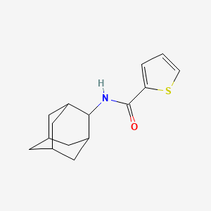 molecular formula C15H19NOS B5756232 N-2-adamantyl-2-thiophenecarboxamide 
