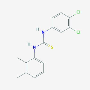 molecular formula C15H14Cl2N2S B5756310 N-(3,4-dichlorophenyl)-N'-(2,3-dimethylphenyl)thiourea 