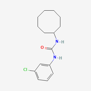 molecular formula C15H21ClN2O B5756369 N-(3-chlorophenyl)-N'-cyclooctylurea CAS No. 392708-82-6