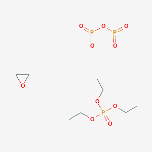 Phosphoric acid, triethyl ester, polymer with oxirane and phosphorus oxide (P2O5)
