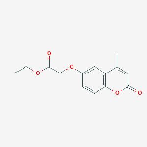 molecular formula C14H14O5 B5756978 ethyl [(4-methyl-2-oxo-2H-chromen-6-yl)oxy]acetate 