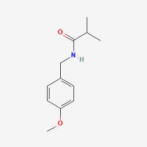 N-(4-methoxybenzyl)-2-methylpropanamide