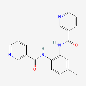 N,N'-(4-methyl-1,2-phenylene)dinicotinamide