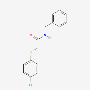 N-benzyl-2-[(4-chlorophenyl)thio]acetamide