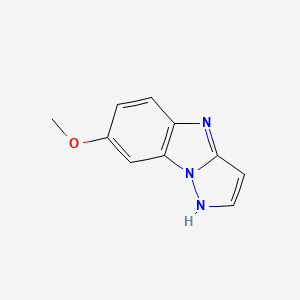 7-Methoxy-4H-benzo[4,5]imidazo[1,2-b]pyrazole